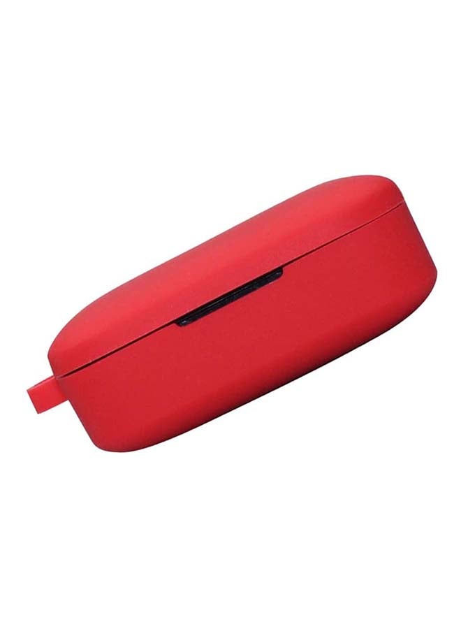 كيو سي واي غطاء سماعة أذن T5 أحمر