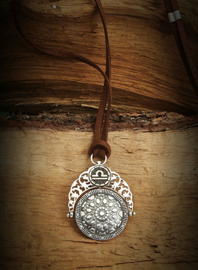 Biggdesign 925 Silver And Bronze Horoscope Libra Pendant Necklace  - Image 2