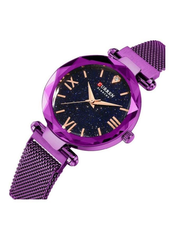 CURREN - Women's Metal Analog Watch 9063 - 33 mm - Purple - Image 1