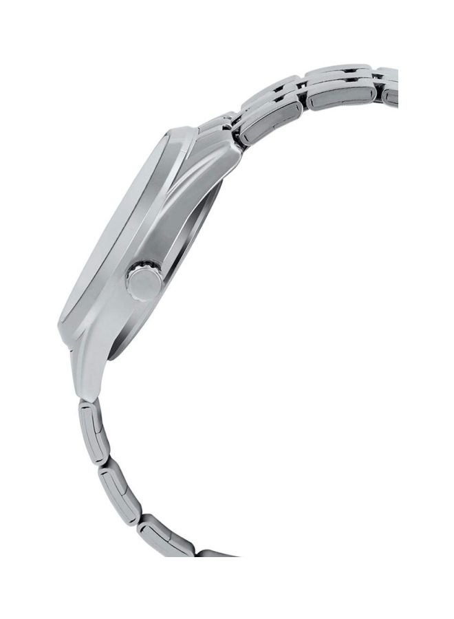 CASIO - Men's Enticer Analog Watch MTP-1335D-2A - 44 mm - Silver - Image 1