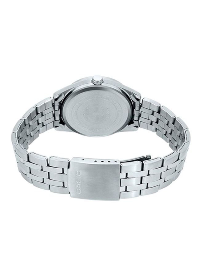 CASIO - Men's Enticer Analog Watch MTP-1335D-2A - 44 mm - Silver - Image 1