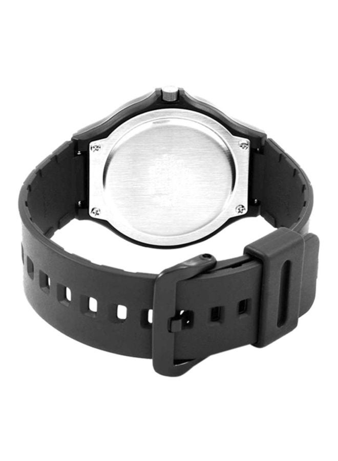 CASIO Men's Water Resistant Analog Watch MW-240-4BVDF - 44 mm - Black - Image 2