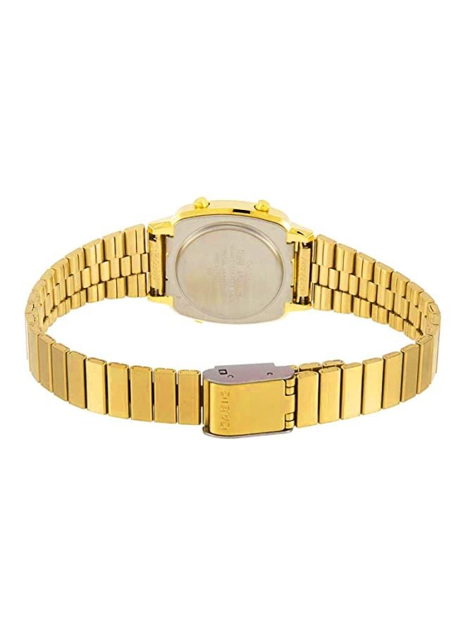 CASIO women Water Resistant Digital Watch LA-670WG-9 - 25 mm - Gold - Image 2