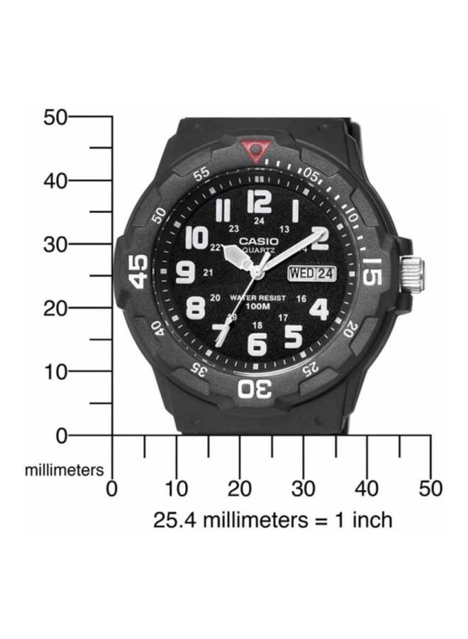 كاسيو ساعة يوث بعقارب طراز MRW200H-1BV للرجال - Image 2