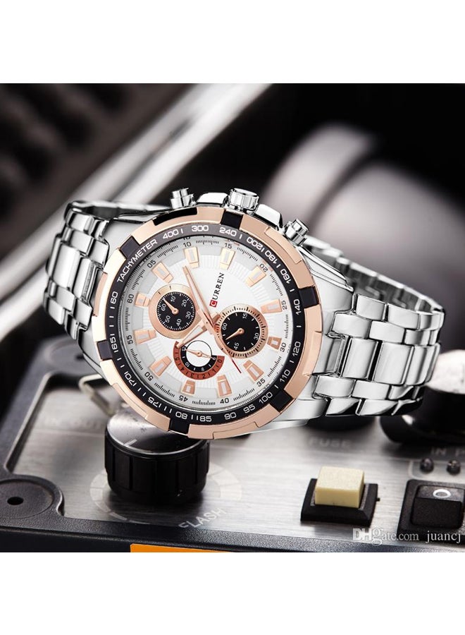 CURREN Men's Water Resistant Analog Watch 8023 - Image 2