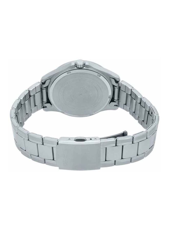 CASIO - Men's Enticer Analog Watch- MTP-1384D-2AVDF - 47 mm - Silver - Image 1