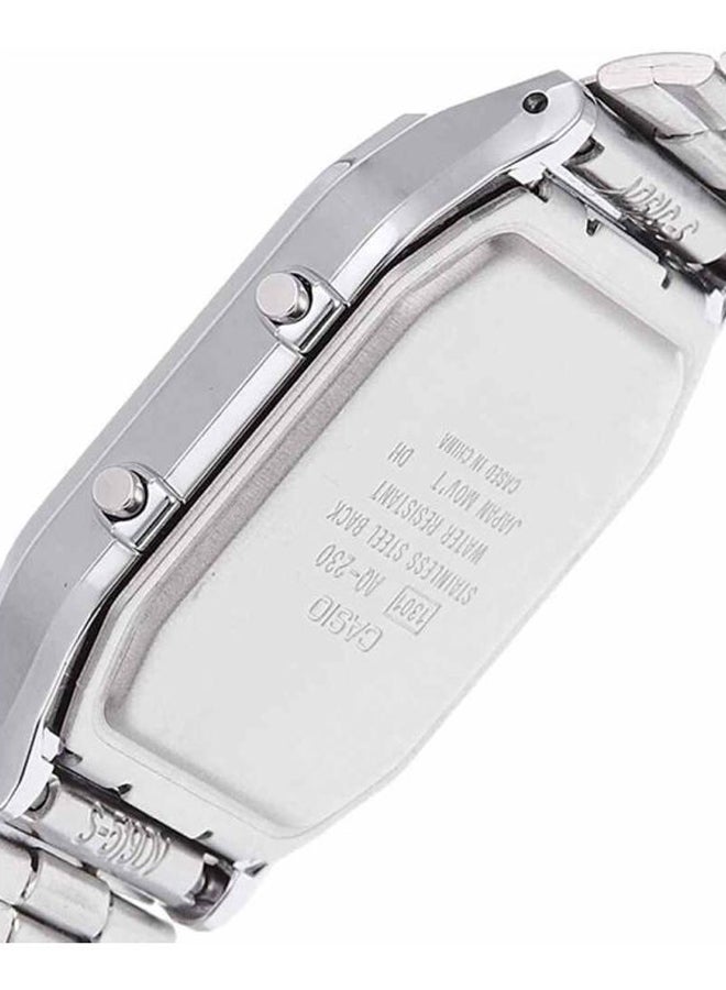 CASIO Men's Vintage Analog & Digital Watch AQ-230A-7BMQ - 30 mm - Silver  - Image 4