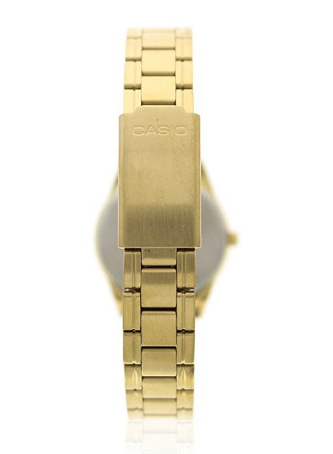 CASIO - Women's Water Resistant Analog Watch LTP-V005G-7A - 28 mm - Gold - Image 1
