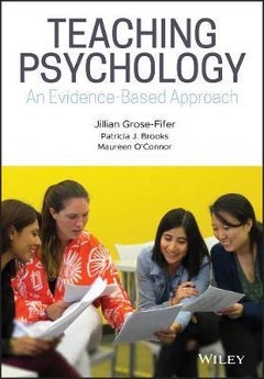 Teaching Psychology Paperback English by Jillian Grose-Fifer - 43508 