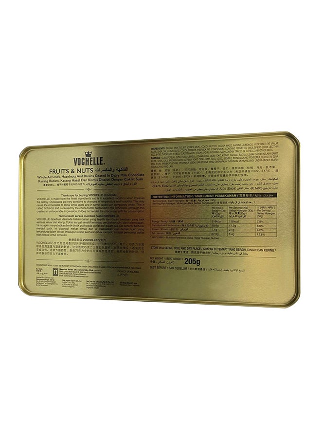 Vochelle - Chocolate Fruit & Nuts 205grams - Image 1