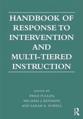 Handbook Of Response To Intervention And Multi-Tiered Systems Of Support paperback english