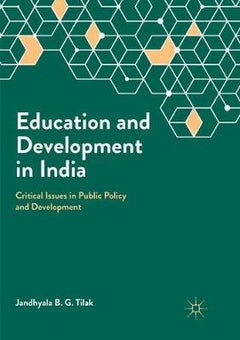 Education and Development in India Paperback English by Jandhyala B. G. Tilak 