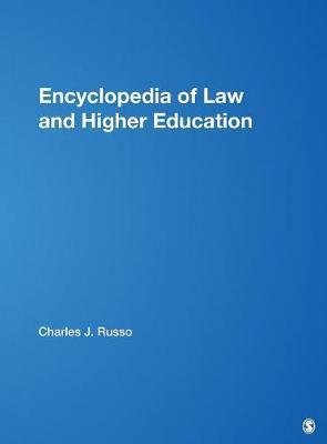 Encyclopedia Of Law And Higher Education hardcover english