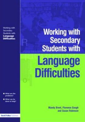 Working With Secondary Students With Language Difficulties paperback english