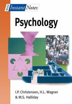 BIOS Instant Notes in Psychology paperback english 