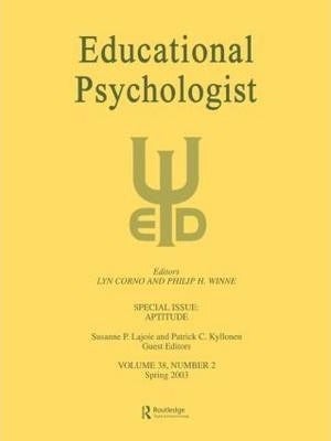 Educational Psychologist Paperback English by Susanne P. Lajoie 