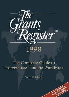 The Grants Register 1998 paperback english 