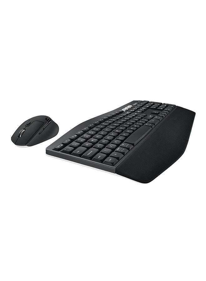 Logitech - MK850 Multi-Device Wireless Keyboard and Mouse Combo, 2.4GHz Wireless and Bluetooth, Curved Keyframe & Wireless Mouse, 12 Programmable Keys, 3-Year Battery Life, PC/Mac Black - Image 1