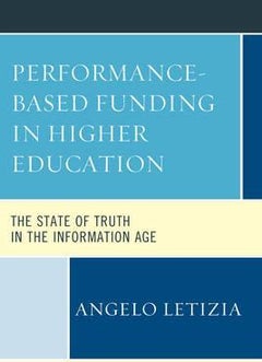 Performance-Based Funding in Higher Education hardcover english 