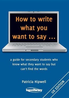 How To Write What You Want To Say ... paperback english 