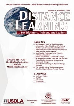 Distance Learning: Volume 16 paperback english 
