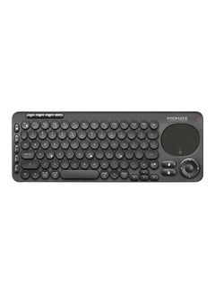 PROMATE Bluetooth Wireless Touchpad Keyboard - Arabic/English Black  - Image 1