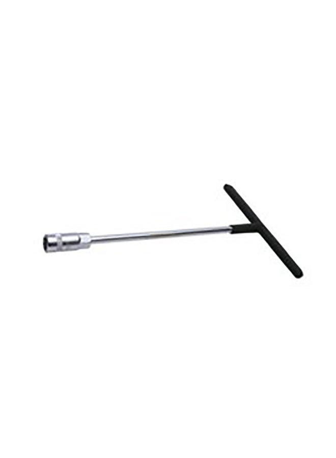 T Shape Spanner Silver/Black 13mm  - Image 2