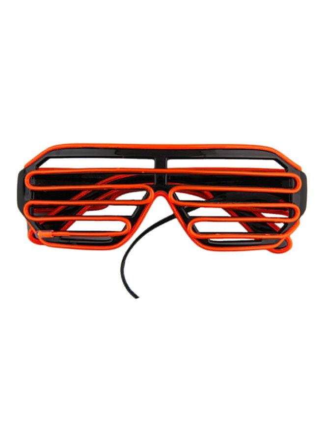 OUTAD - Rectangular Flashing LED Party Eyeglasses - Image 1