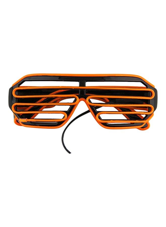 أوتاد نظارة للحفلات بإطار مستطيل الشكل مزودة بإضاءة LED وامضة - Image 1