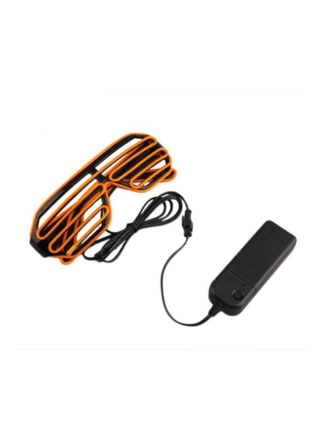 أوتاد نظارة للحفلات بإطار مستطيل الشكل مزودة بإضاءة LED وامضة - Image 2