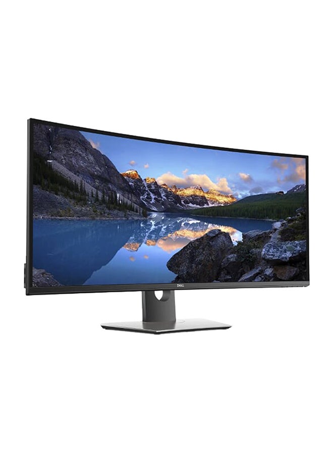 DELL - 38 Inch U-Series U3818DW IPS Monitor With Ultrawide Curved Display with HDMI & DisplayPort input Black - Image 1