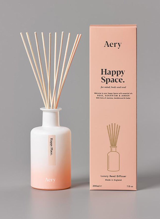 Aery Living Happy Space 200ml Diffuser Multicolour 6.7 x 26 x 6.7centimeter  - Image 2