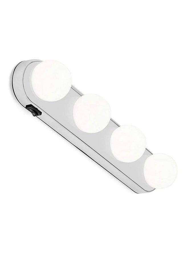 LED Vanity Make-Up Mirror Light Silver  - Image 1