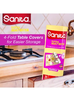 Sanita Sufra Matwiya Table Cover Fashion Large 30 Sheets Multicolor  - Image 2