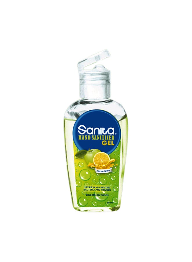 Sanita - Hand Sanitizer Gel 60 Ml (+Handle) White 60ml - Image 1
