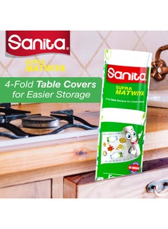 Sanita Sufra Matwiya Table Cover Family 20 Sheets 120x150cm  - Image 2