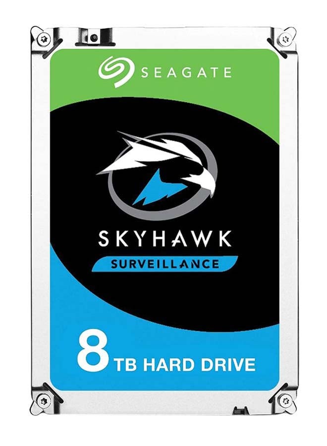 Seagate 8TB SkyHawk AI SATA III 3.5" Internal Surveillance HDD, 7200 rpm Speed, 256MB Cache, Up to 210 MB/s Sustained Transfer Rates, 1 Million Hours MTBF, 24/7 Surveillance | ST8000VX004 8 TB - Image 1