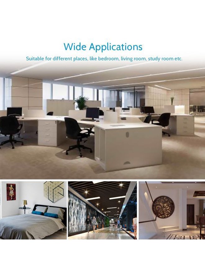 48-LED Circular UFO Ceiling Light Warm White - Image 4