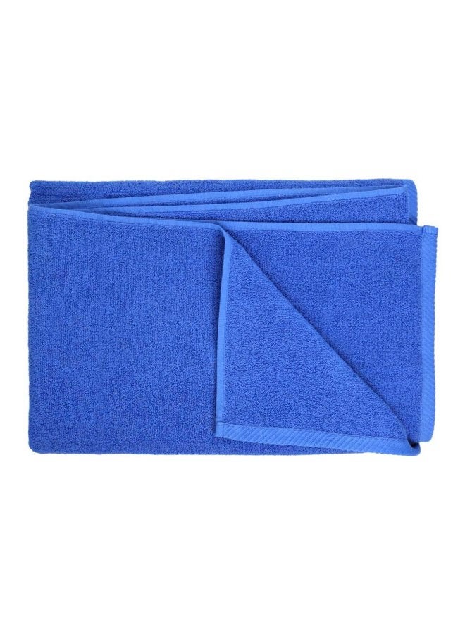 Lushh 3-Piece Cotton Bath Towel Set Royal Blue 70x140cm  - Image 3
