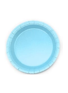 ThePartyPopper 40-Piece Disposable Party Tableware Set Small Plates (8x7), Large Plates (8x9)inch  - Image 4