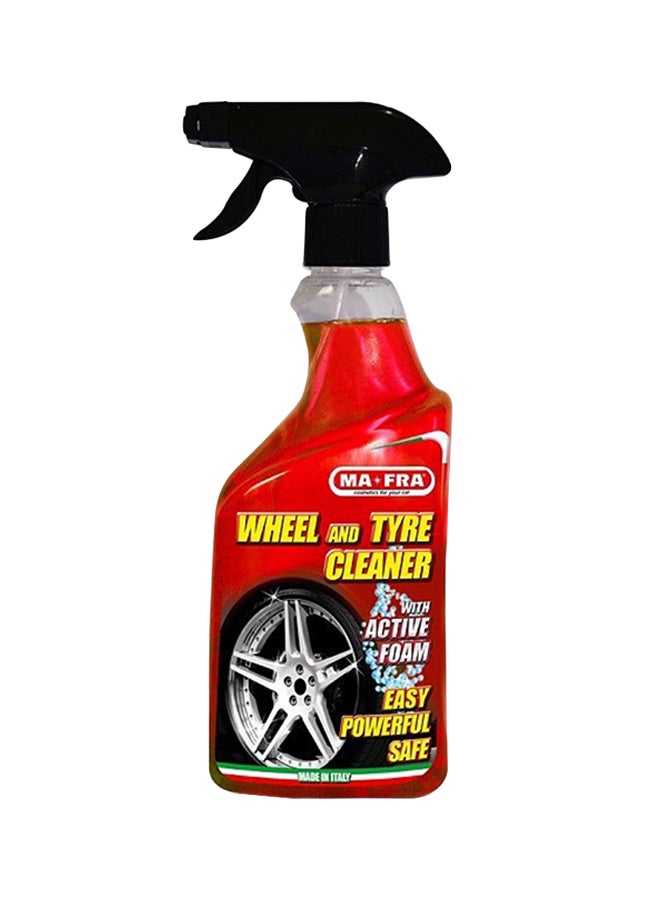 منظف 2 في 1 لتنظيف عجلات السيارة، يعمل بنظام الرغوة النشطة