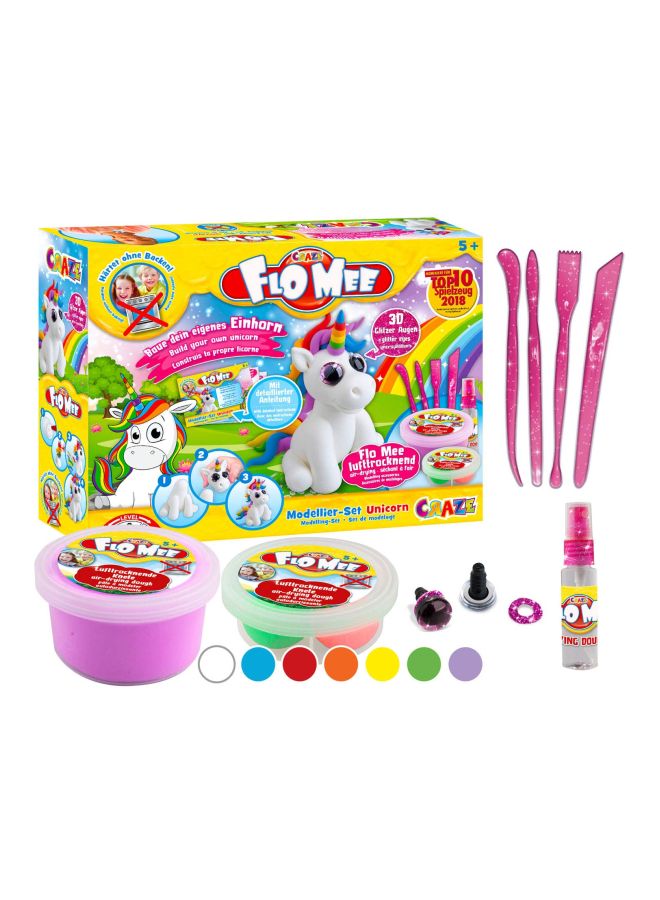 CRAZE 14-Piece Flo Mee Unicorn Modellier Set - Image 1