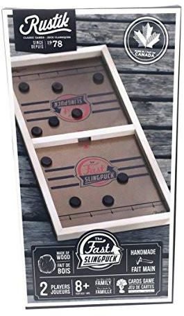 Rustik 13-Piece Fast Sling Puck Strategy Board Game Set  - Image 2