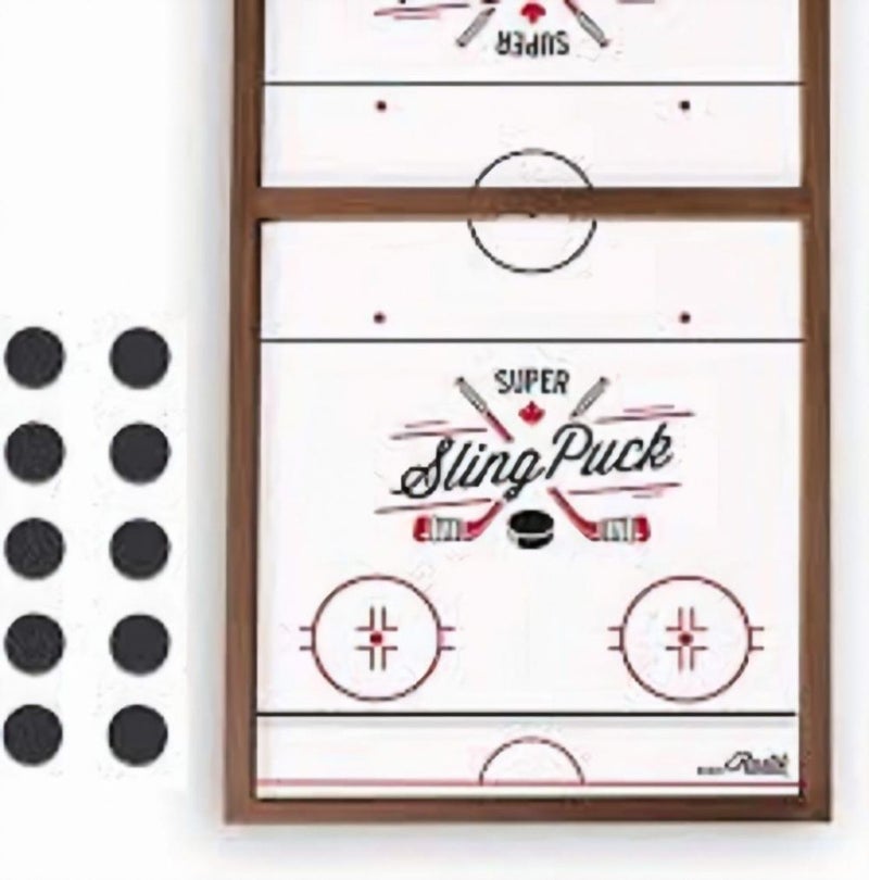 Rustik 13-Piece Super Sling Puck Strategy Board Game Set  - Image 2