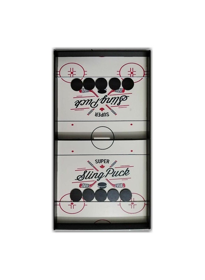 Rustik 13-Piece Super Sling Puck Strategy Board Game Set 60x30cm  - Image 1