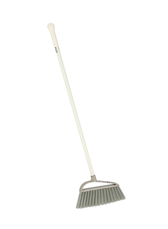 Royalford Royal Bright Broom With Dust Pan Beige 31x28x90 cm  - Image 4