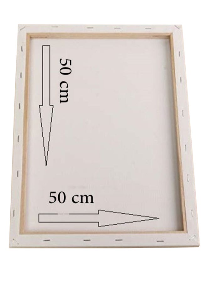 Horse Animation Hidden Frame Canvas Wall Painting Multicolour 50 x 50cm - Image 2