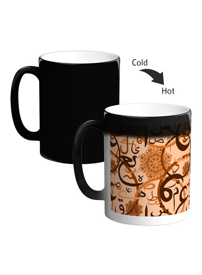 ديكالاك مج يتغير لونه بطبعة أحرف عربية متعدد الألوان