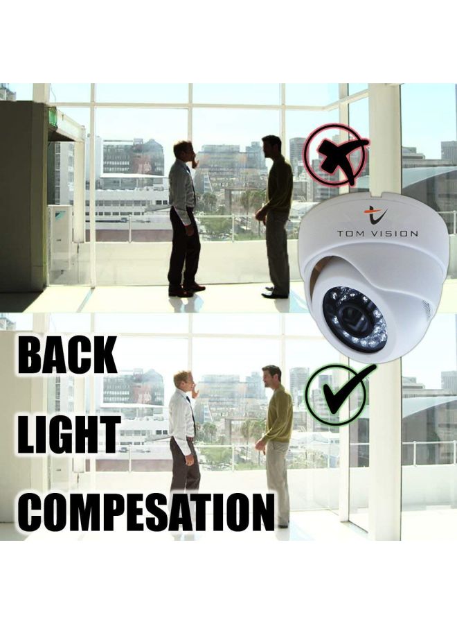 تومفيجن مجموعة كاميرات مراقبة بدقة عالية الوضوح مكونة من 4 قطع - Image 5