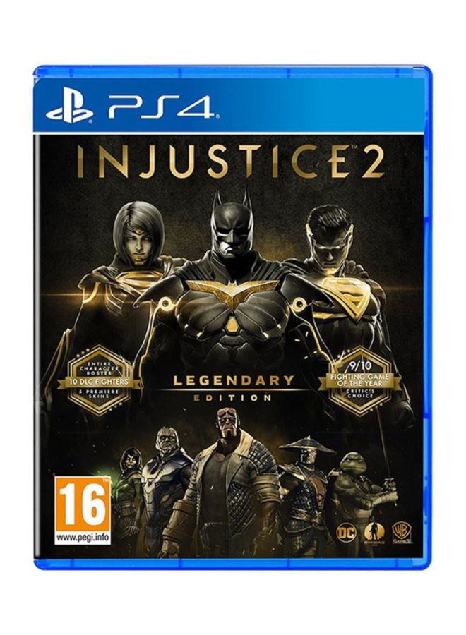 Square Enix - Injustice 2 Legendary Edition + WWE 2K18 - fighting - playstation_4_ps4 - Image 1